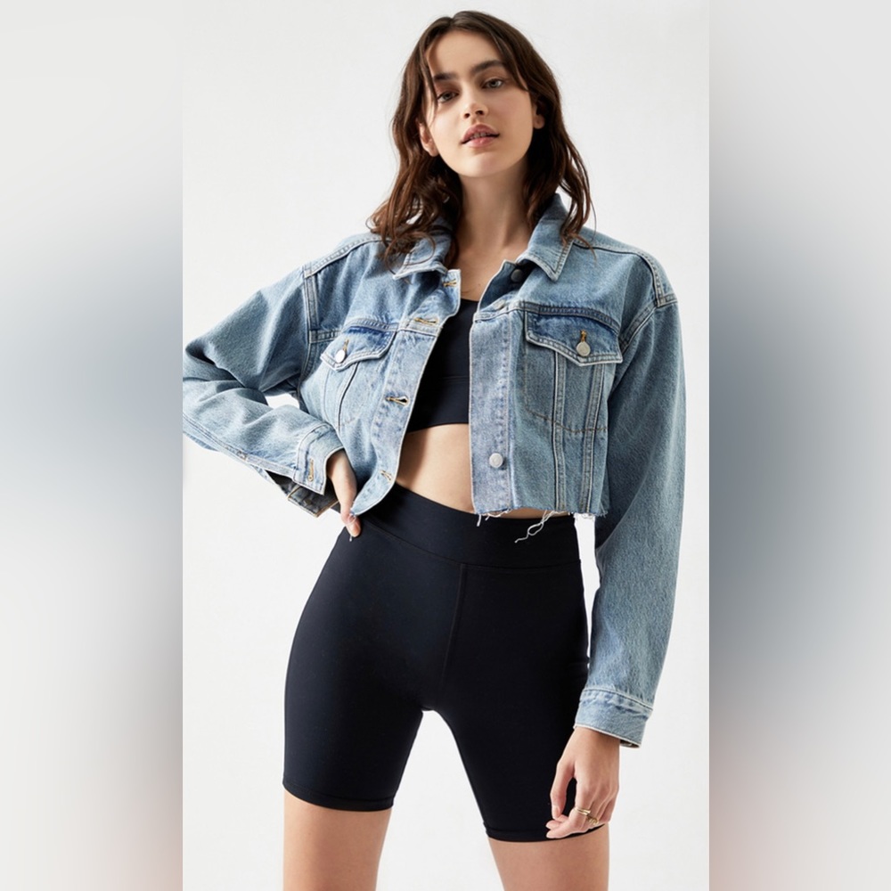 Cropped Denim Jacket